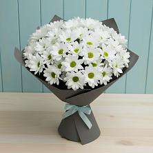 Букет белые хризантемы в Агинском Букет цветов из: Хризантемы в Агинском