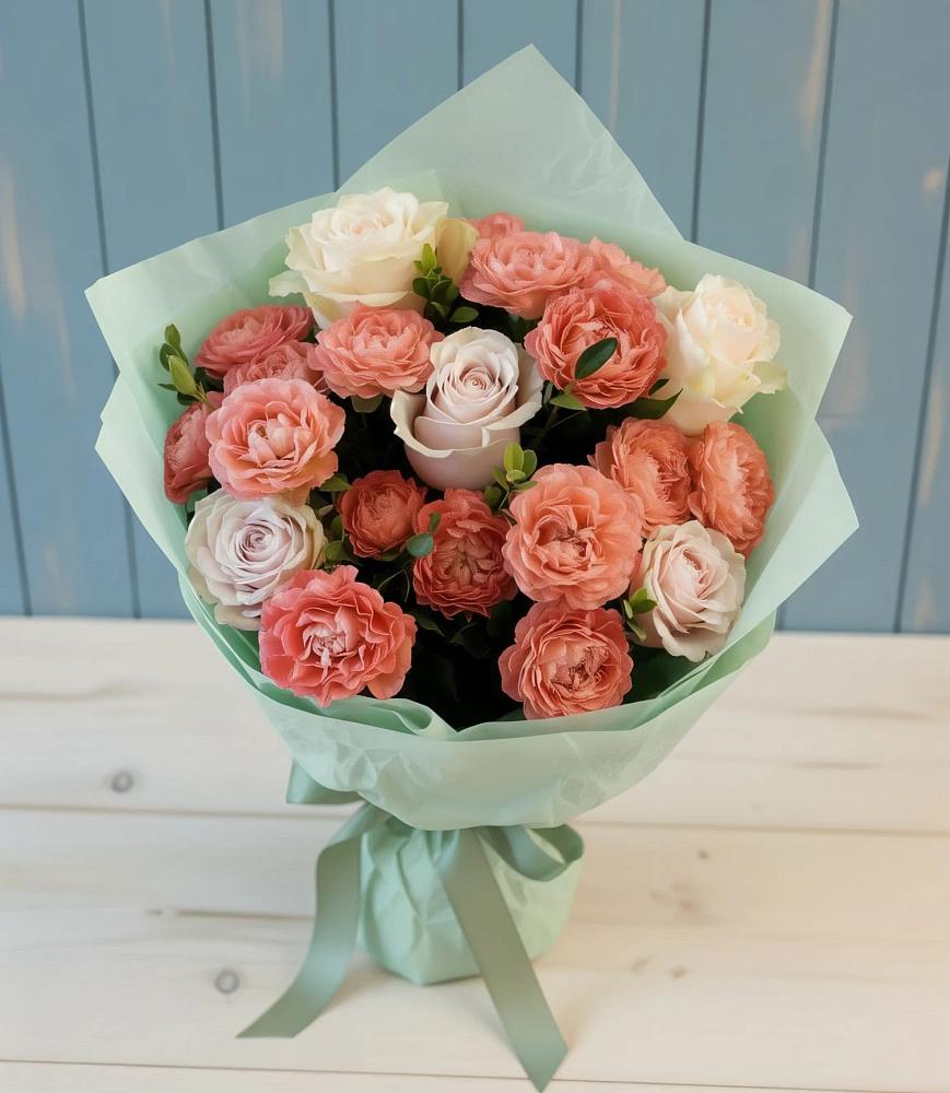 Букет цветов из: Розы в Агинском