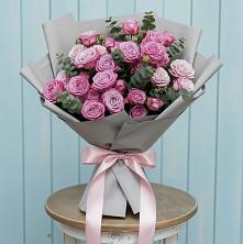 Композиция Яркий комплимент в Агинском Букет цветов из: Розы в Агинском